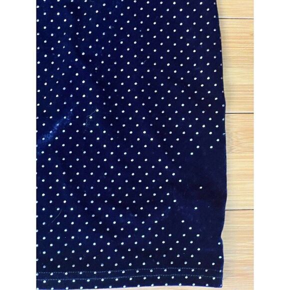 Y2K Say What Vintage Velvet Blue  Witchy Goth Mini One Shoulder Dress XL.     K - Picture 5 of 7